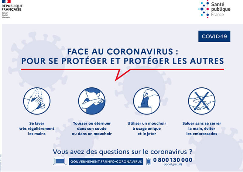 Prévention Covid-19 - RTC Services - Société de nettoyage à Nantes (44)